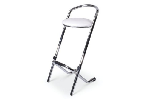 Barkruk - Wit stapelbaar